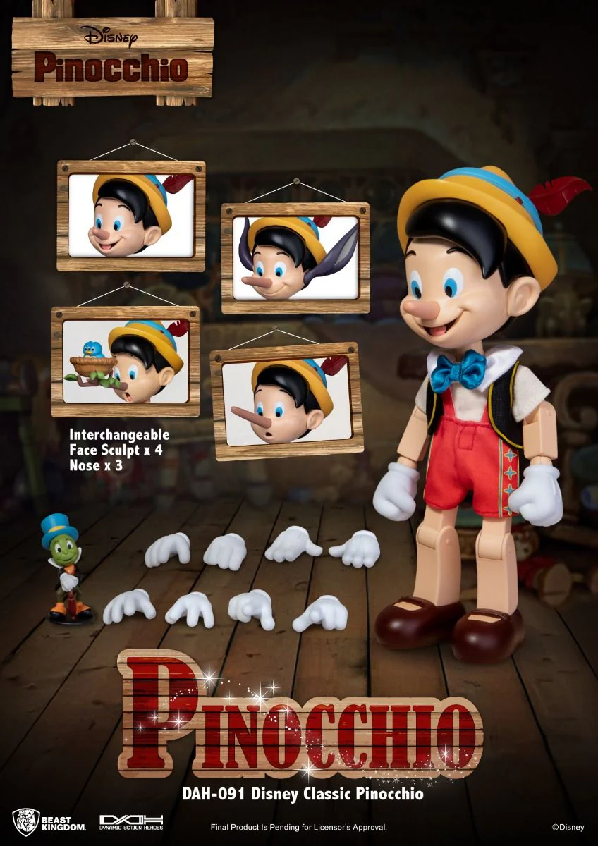 Disney Pinocchio DAH Action Figure by Beast Kingdom (DAH-091) - Image 4