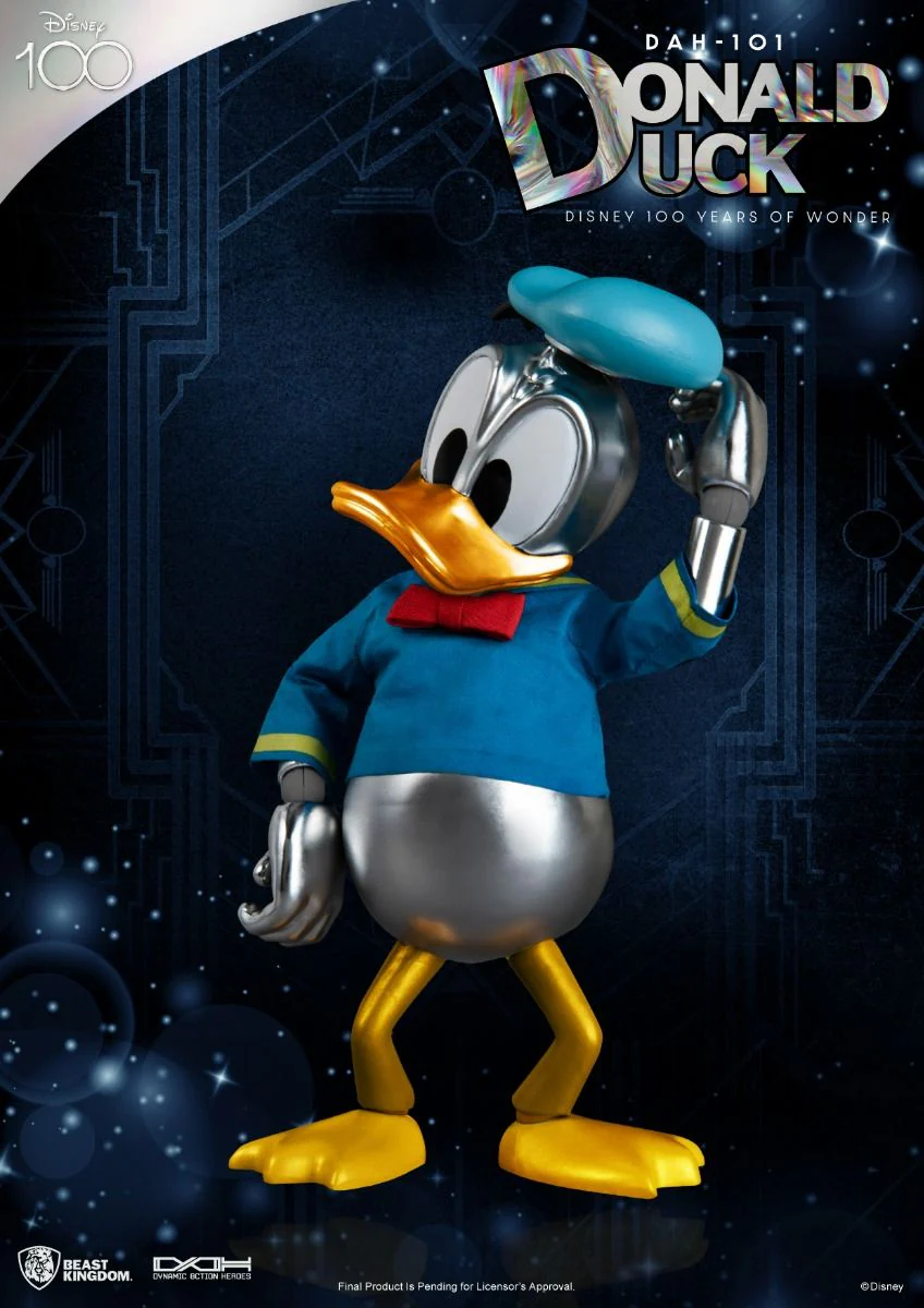 Donald Duck Disney 100 Years of Wonder Action Figure By Beast Kingdom (DAH-101) - Image 2