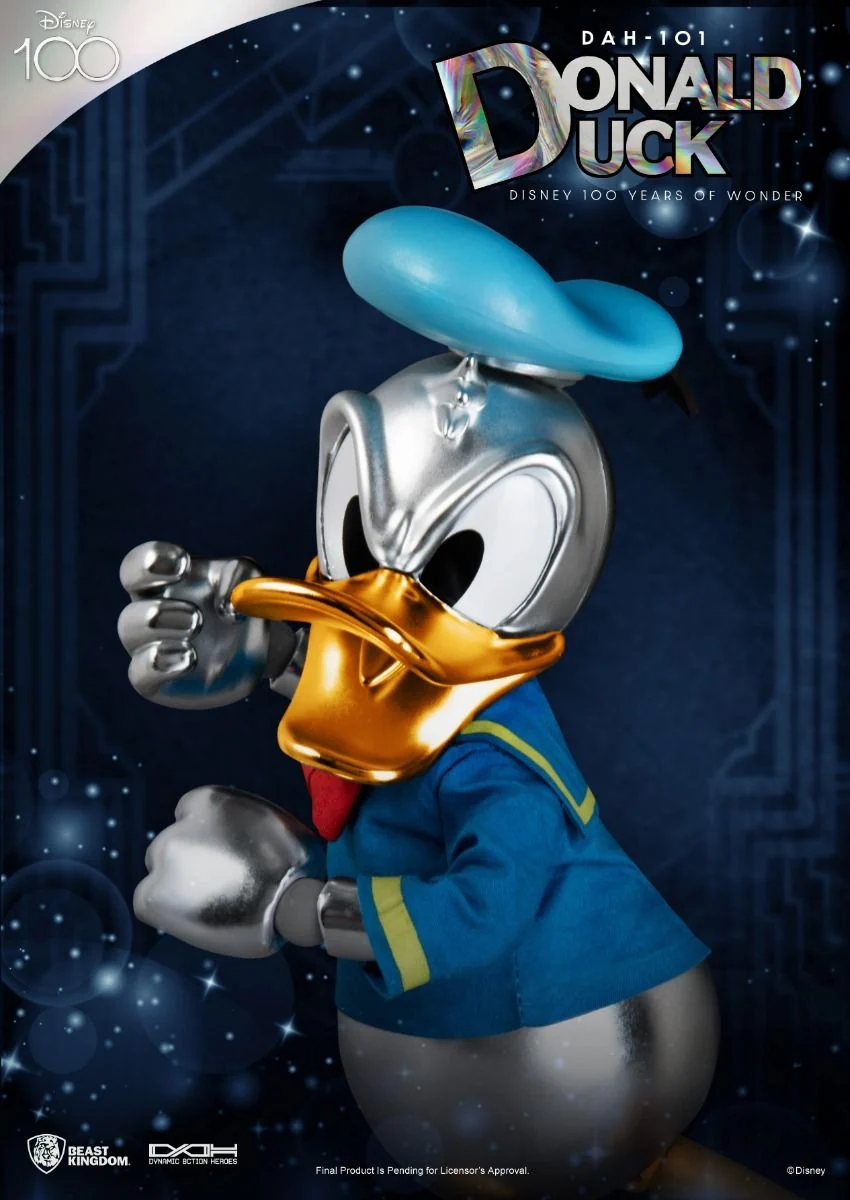 Donald Duck Disney 100 Years of Wonder Action Figure By Beast Kingdom (DAH-101) - Image 3