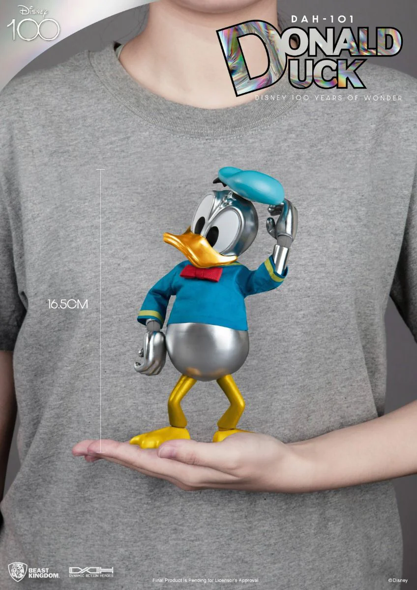 Donald Duck Disney 100 Years of Wonder Action Figure By Beast Kingdom (DAH-101) - Image 5