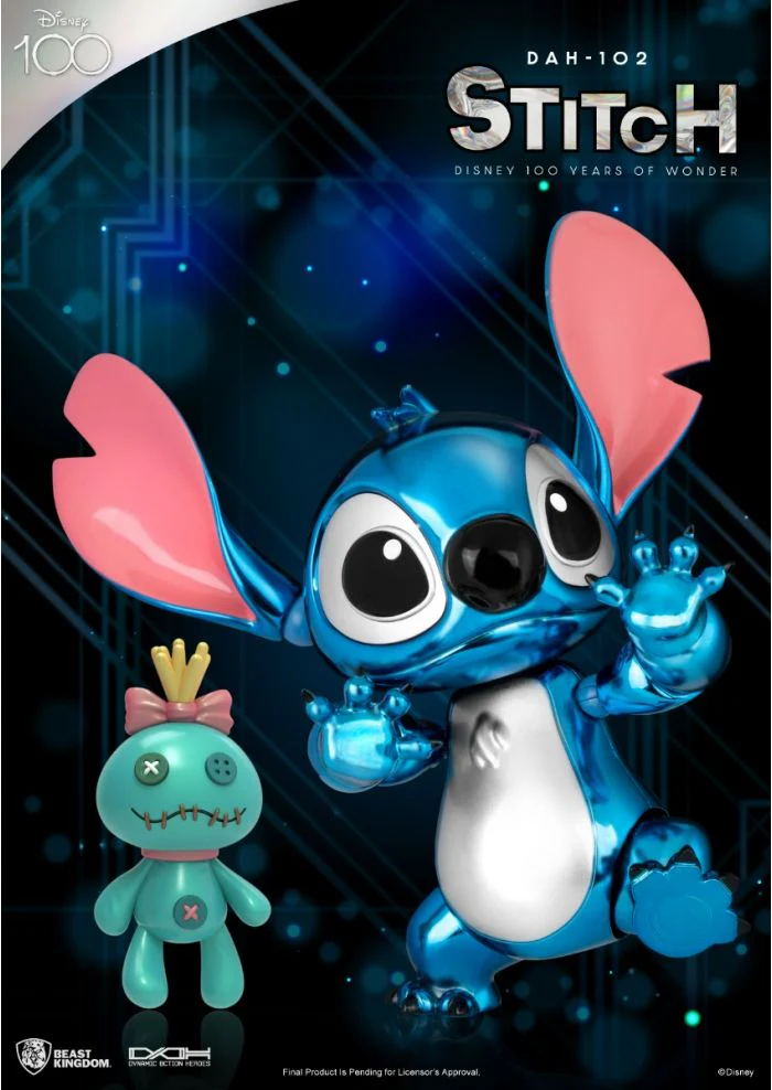 Stitch Disney 100 Years of Wonder Action Figure By Beast Kingdom (DAH-102) - Image 2