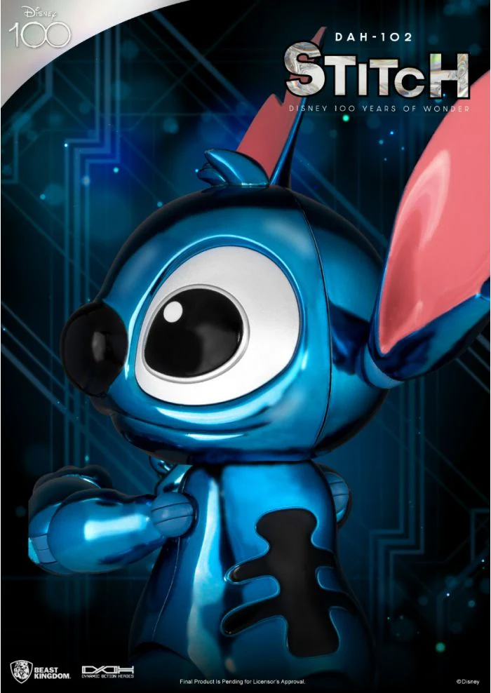 Stitch Disney 100 Years of Wonder Action Figure By Beast Kingdom (DAH-102) - Image 3