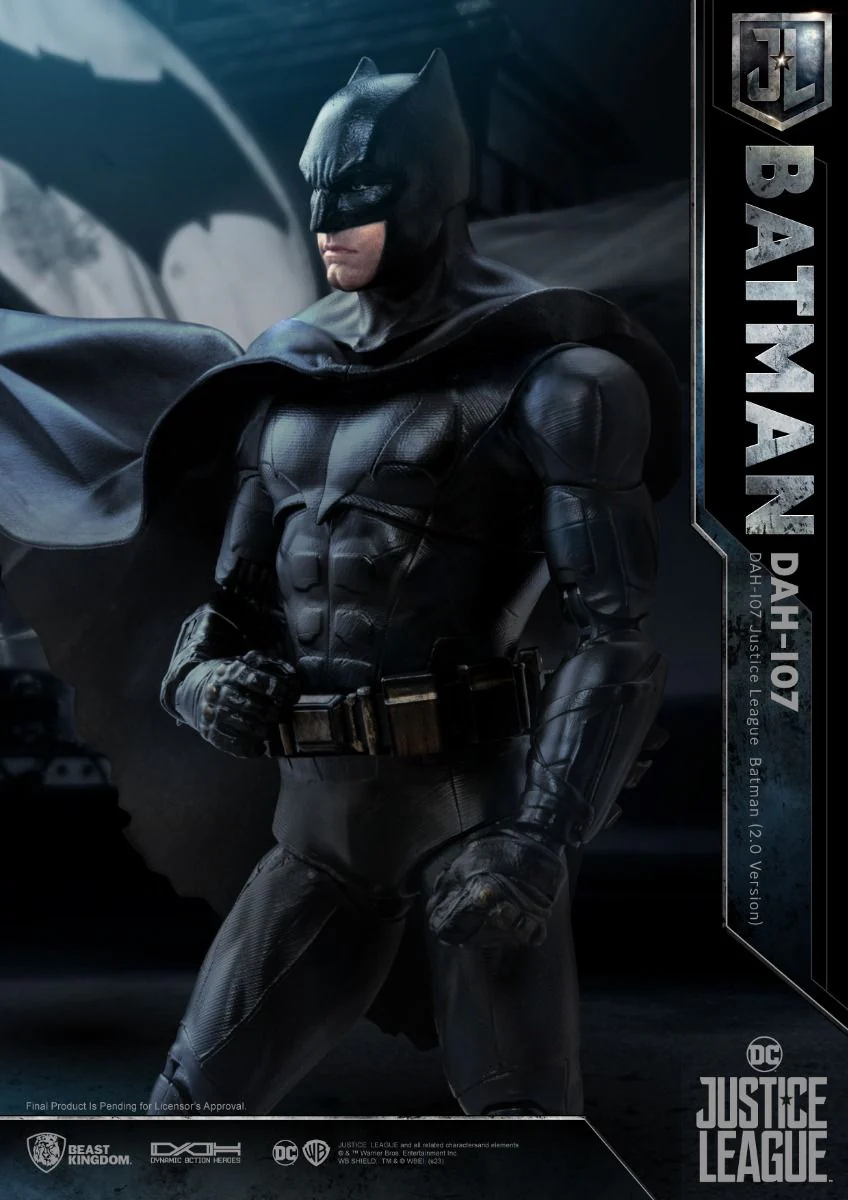 DAH-107 Justice League Batman Dynamic Action Heroes By Beast Kingdom - Image 2