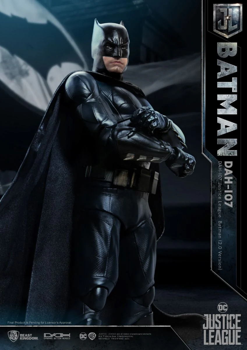 DAH-107 Justice League Batman Dynamic Action Heroes By Beast Kingdom - Image 4