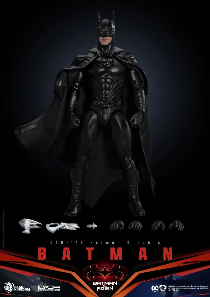 DAH-116 Batman (Batman & Robin) Dynamic Action Heroes By Beast Kingdom - Image 4