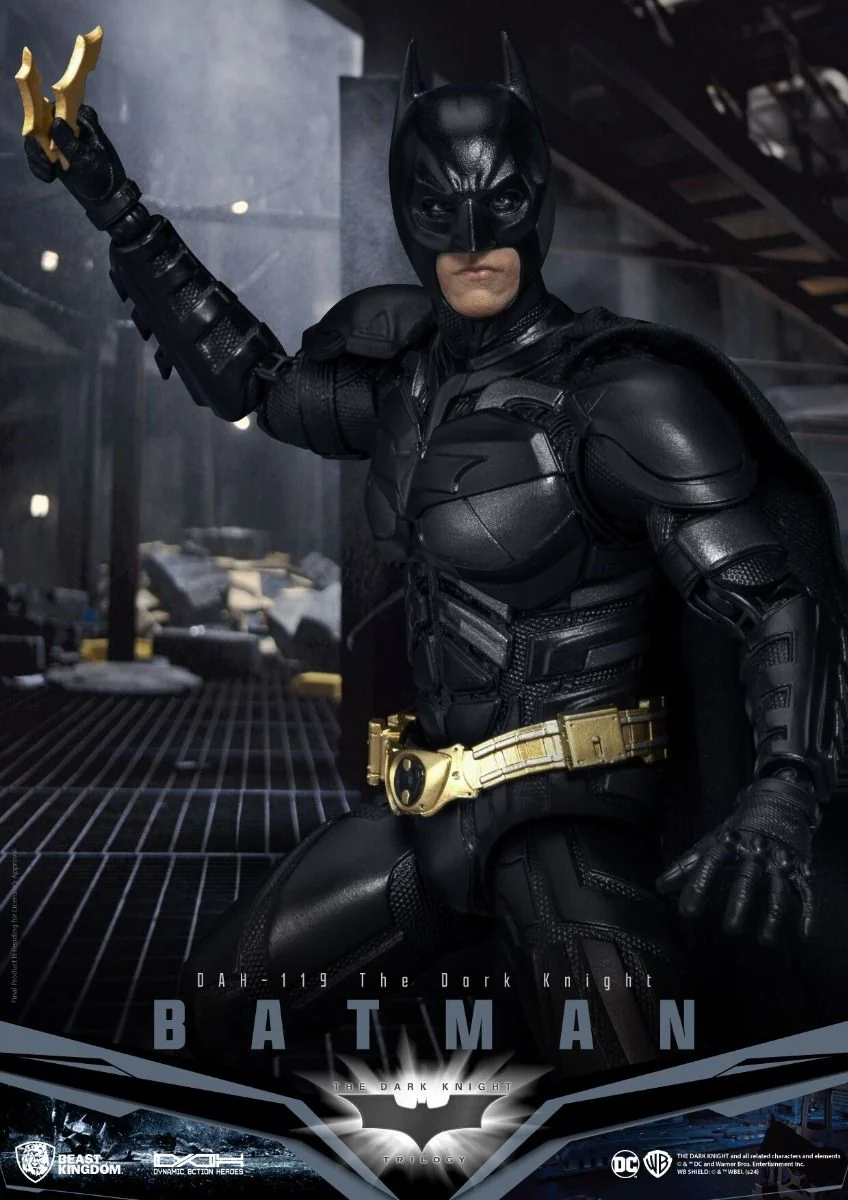 DAH-119 Batman (The Dark Knight) Dynamic Action Heroes By Beast Kingdom - Image 3