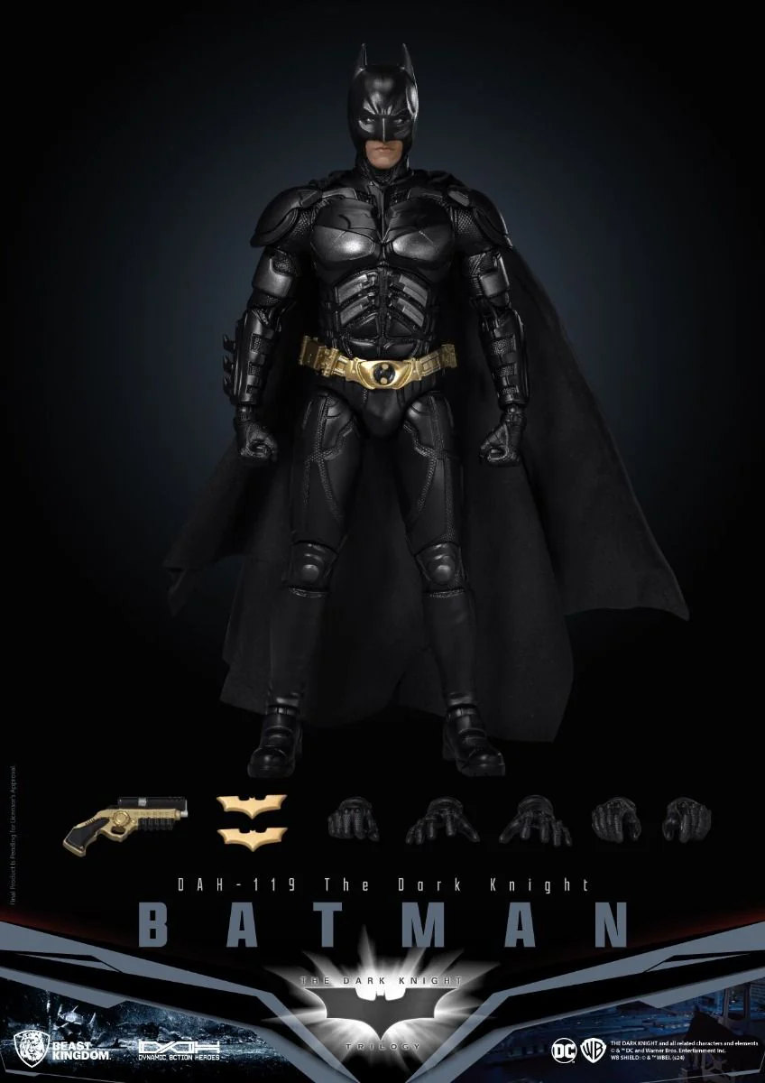DAH-119 Batman (The Dark Knight) Dynamic Action Heroes By Beast Kingdom - Image 4
