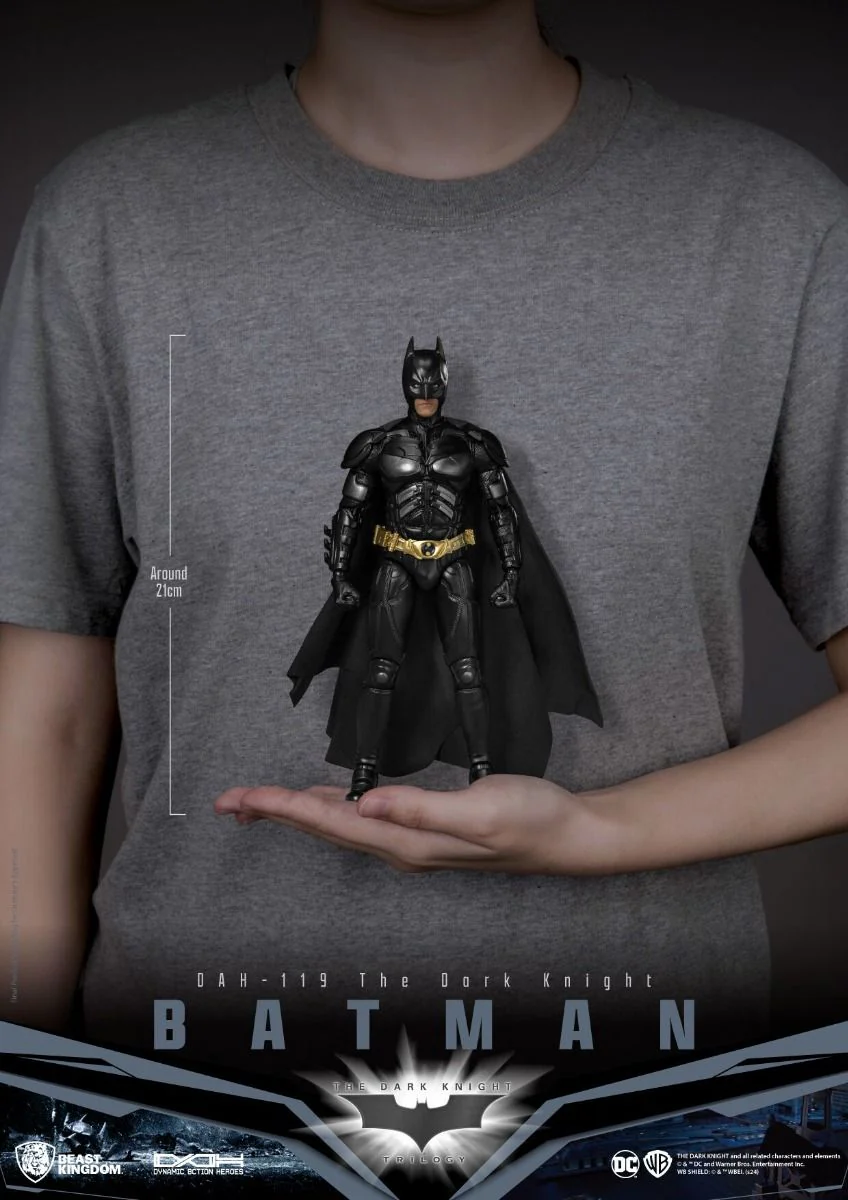 DAH-119 Batman (The Dark Knight) Dynamic Action Heroes By Beast Kingdom - Image 5