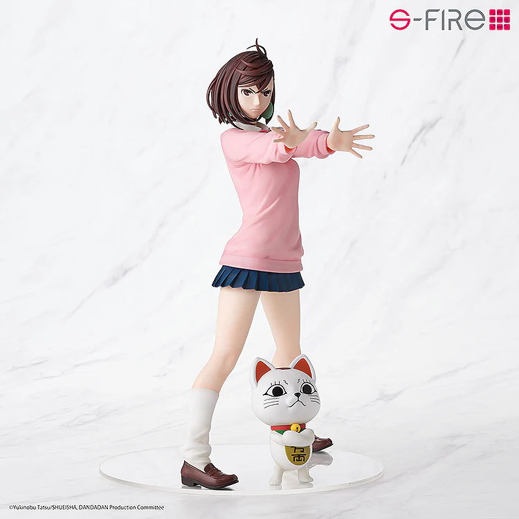 Dan da dan Momo S-Fire Momo (School Uniform Ver.) Figure 1/7 Scale By Sega - Image 4