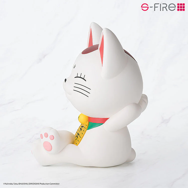 Dan da dan Turbo Granny (Beckoning cat) PVC Piggy bank By Sega - Image 3