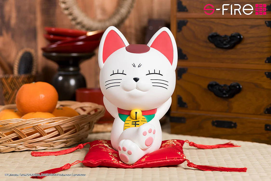 Dan da dan Turbo Granny (Beckoning cat) PVC Piggy bank By Sega - Image 5