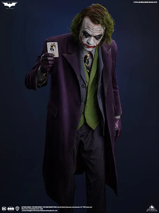 DARK KNIGHT - Joker 1/1 Lifesize Statue By Queen Studios - Image 6