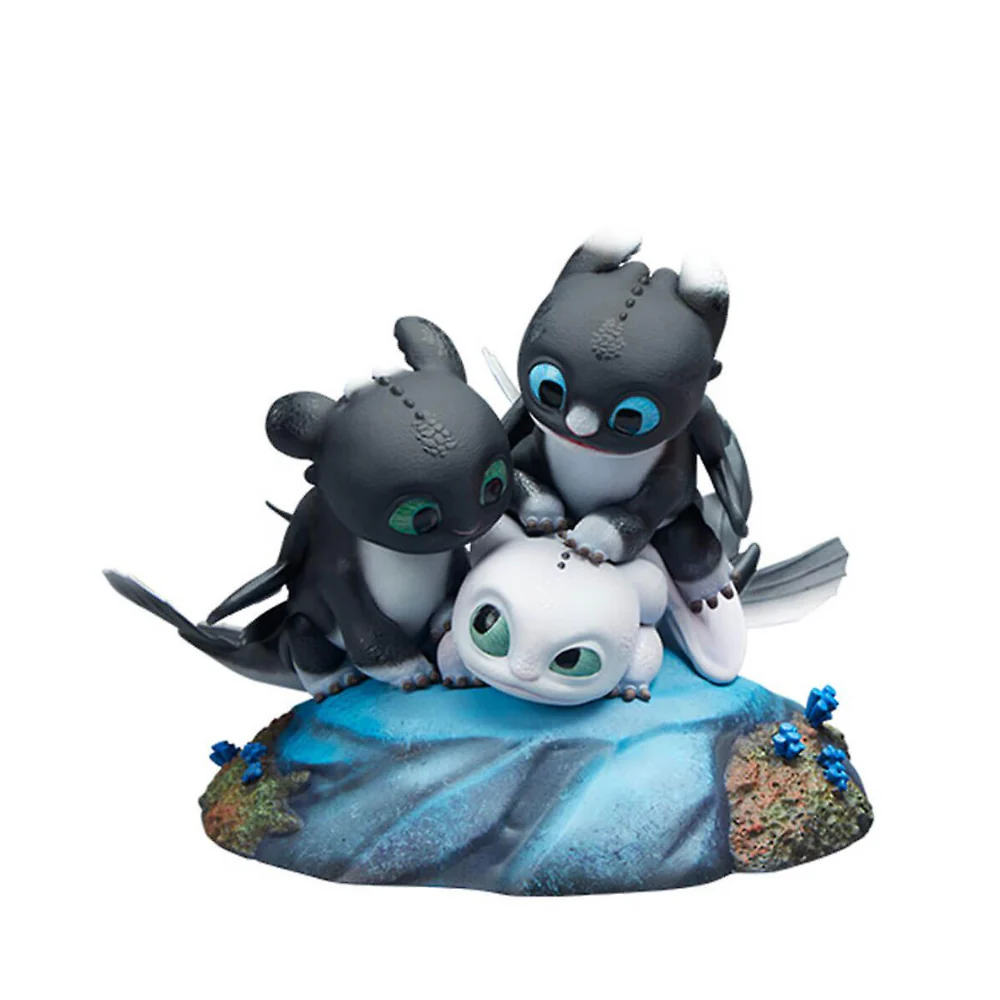 How to Train your Dragon? Dart, Pouncer, and Ruffrunner Statue Statue by Sideshow