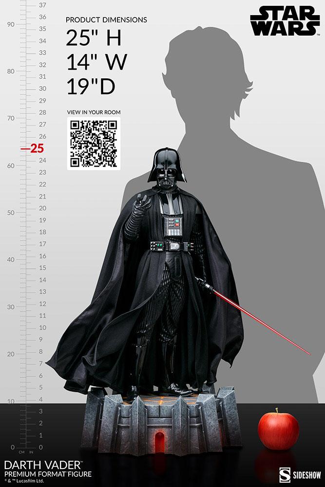 Star Wars : Darth Vader Premium Format 1/4 Scale Figure By Sideshow - Image 3