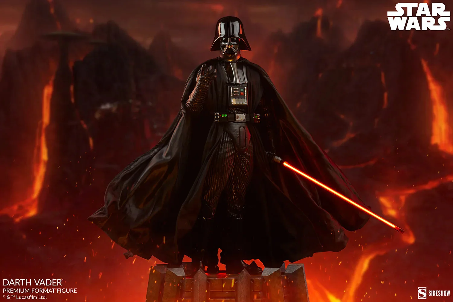 Star Wars : Darth Vader Premium Format 1/4 Scale Figure By Sideshow - Image 5
