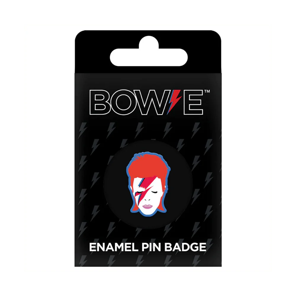 DAVID BOWIE - ALADDIN SANE (PIN BADGES) By Pyramid