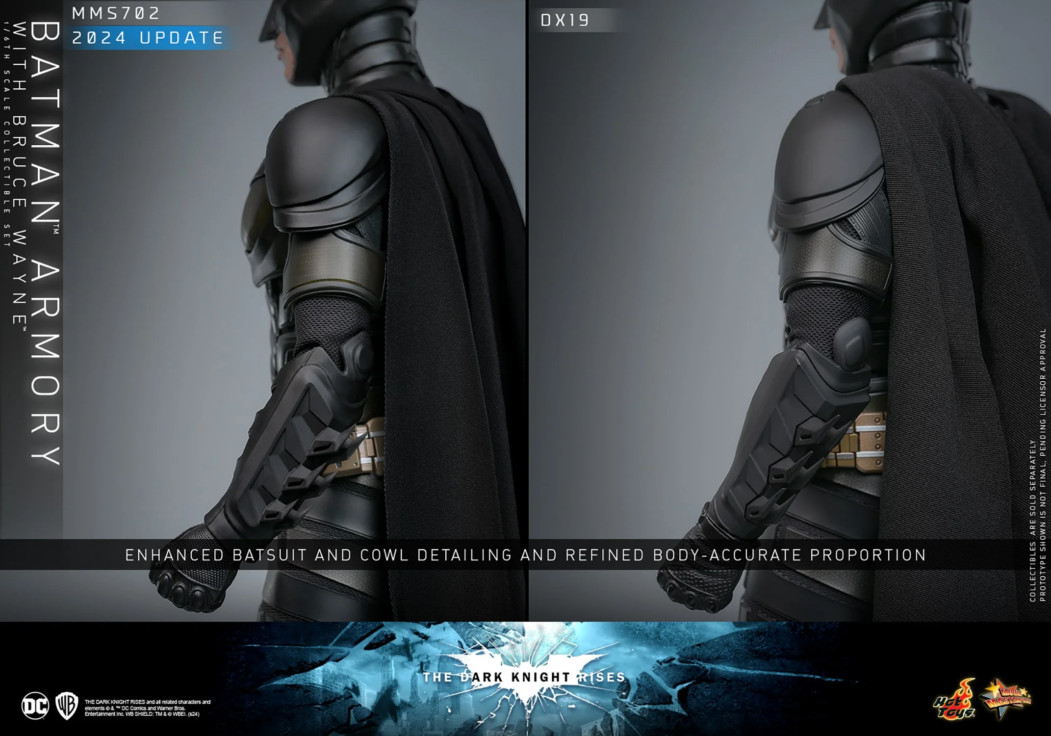 DC Batman Armory with Bruce Wayne Sixth Scale Action Figure By Hot Toys - Image 3