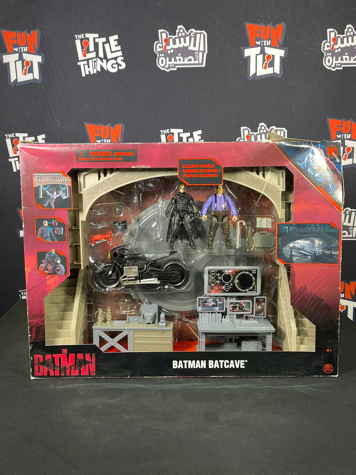 DC Batman Movie Moments Bat Cave Playset by Spin Master [Damaged Box] - Image 3