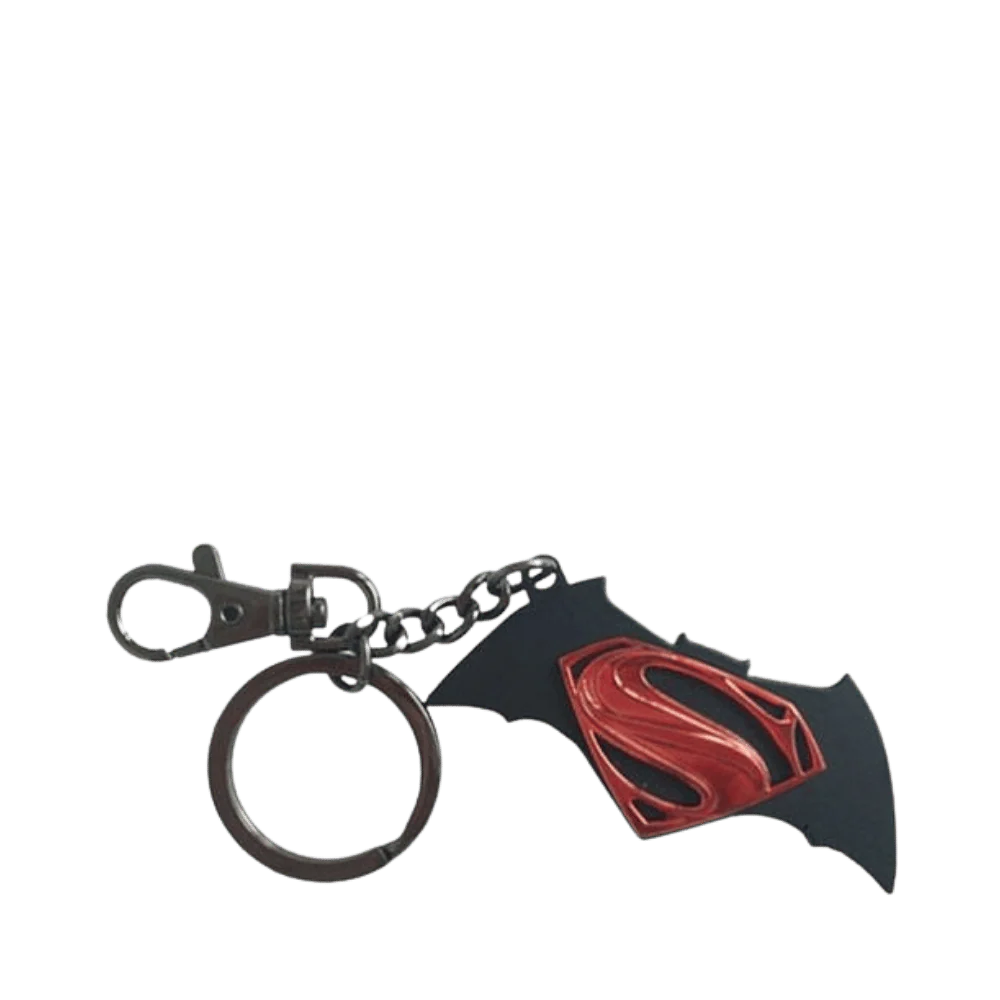 DC - Batman VS Superman Logo Key Chain By Noble Collection