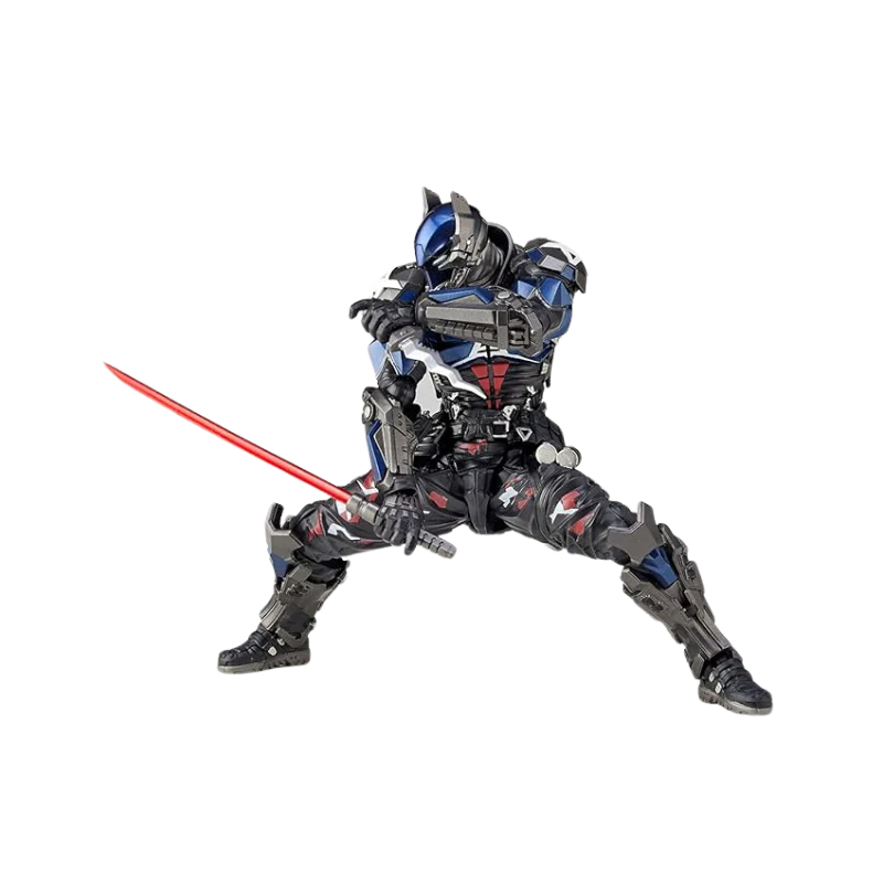Dc Comics Amazing Yamaguchi Arkam Knight Ver.1,5 By Articulated Figures Kaiyodo - Image 3