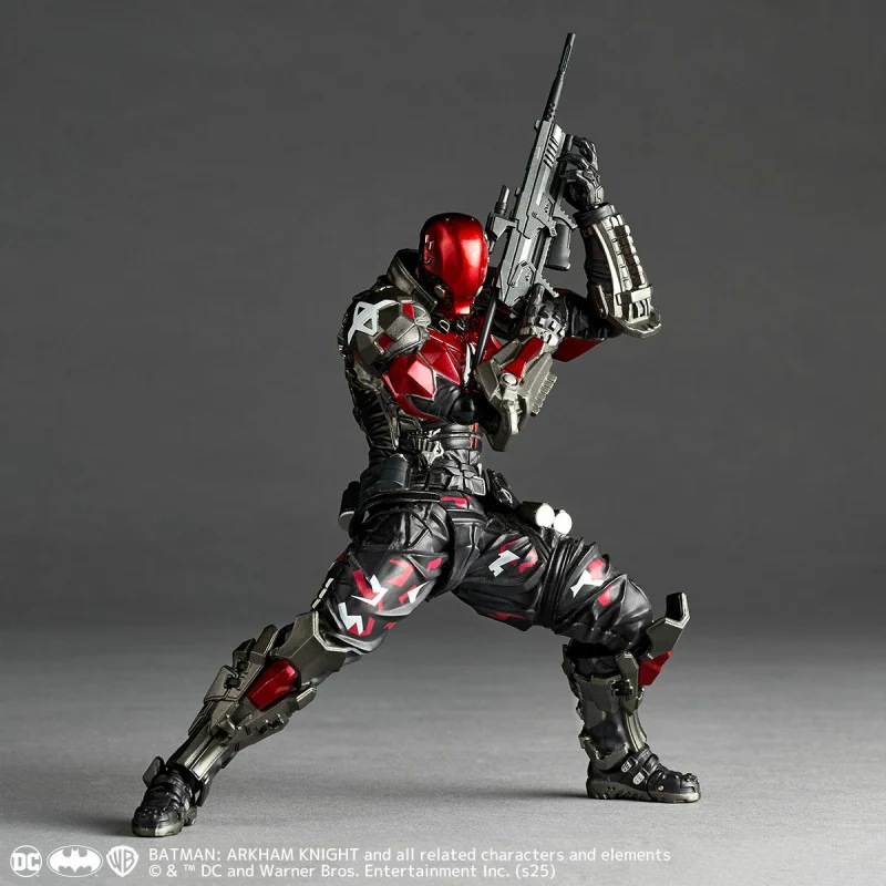 Dc Comics Amazing Yamaguchi Arkam Knight Ver.1,5 By Articulated Figures Kaiyodo - Image 4