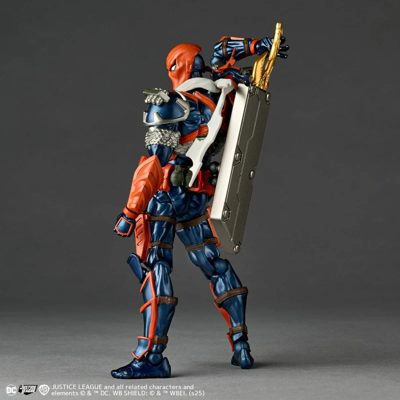 Dc Comics Amazing Yamaguchi Deathstroke Ver.1.5 Revoltech Articulated Figures  By Kaiyodo - Image 2