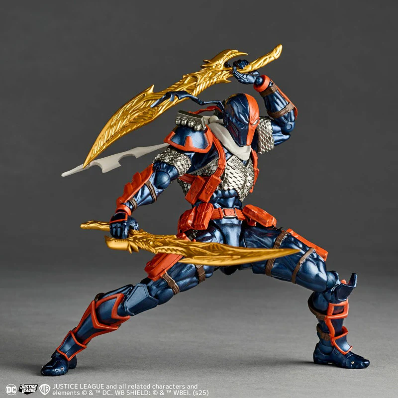 Dc Comics Amazing Yamaguchi Deathstroke Ver.1.5 Revoltech Articulated Figures  By Kaiyodo - Image 3