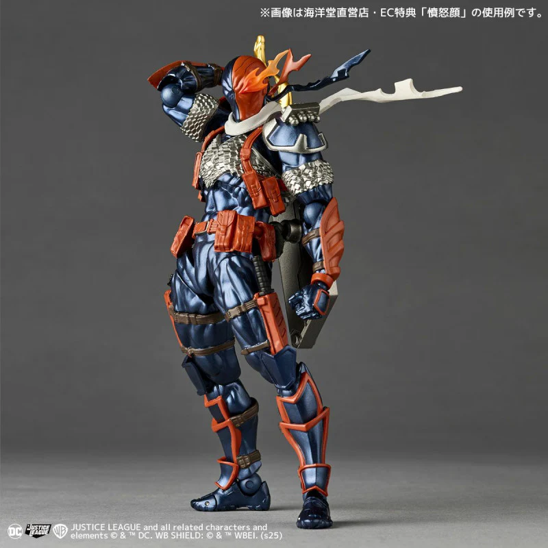 Dc Comics Amazing Yamaguchi Deathstroke Ver.1.5 Revoltech Articulated Figures  By Kaiyodo - Image 4