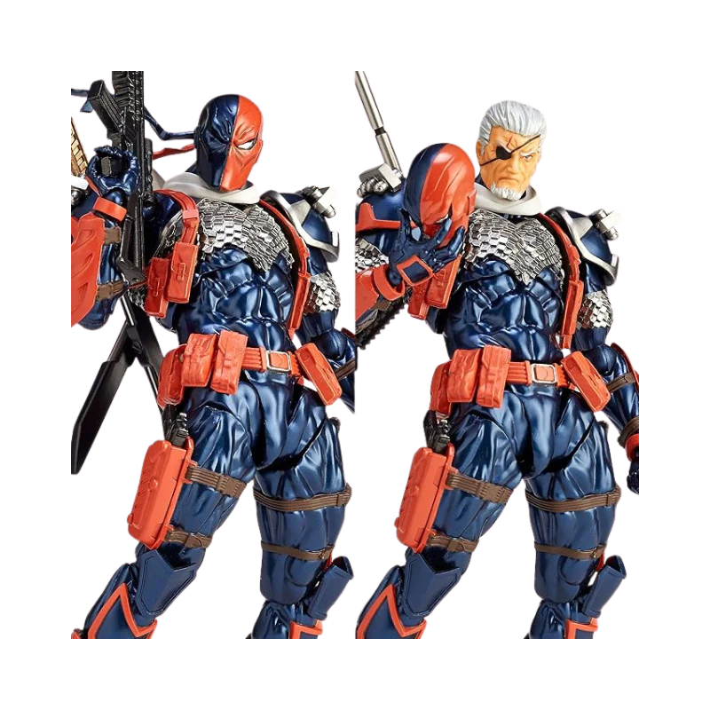 Dc Comics Amazing Yamaguchi Deathstroke Ver.1.5 Revoltech Articulated Figures  By Kaiyodo - Image 5