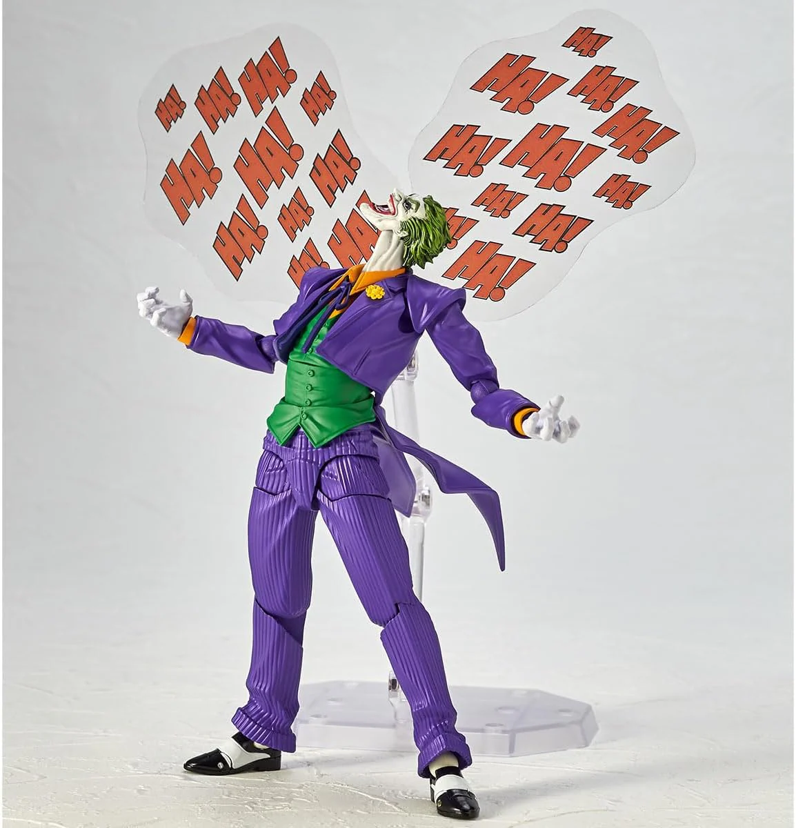 Dc Comics Amazing Yamaguchi Ver.1.5 Joker Arkham Knight Revoltech Articulated Figures By Kaiyodo - Image 5