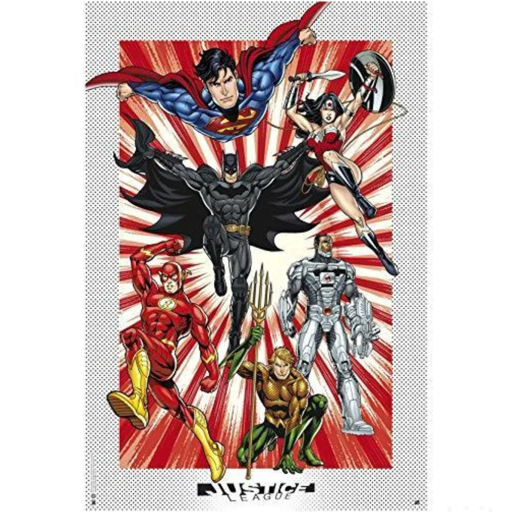 Dc Comics Justice League 91X61 cm Poster by Abysse