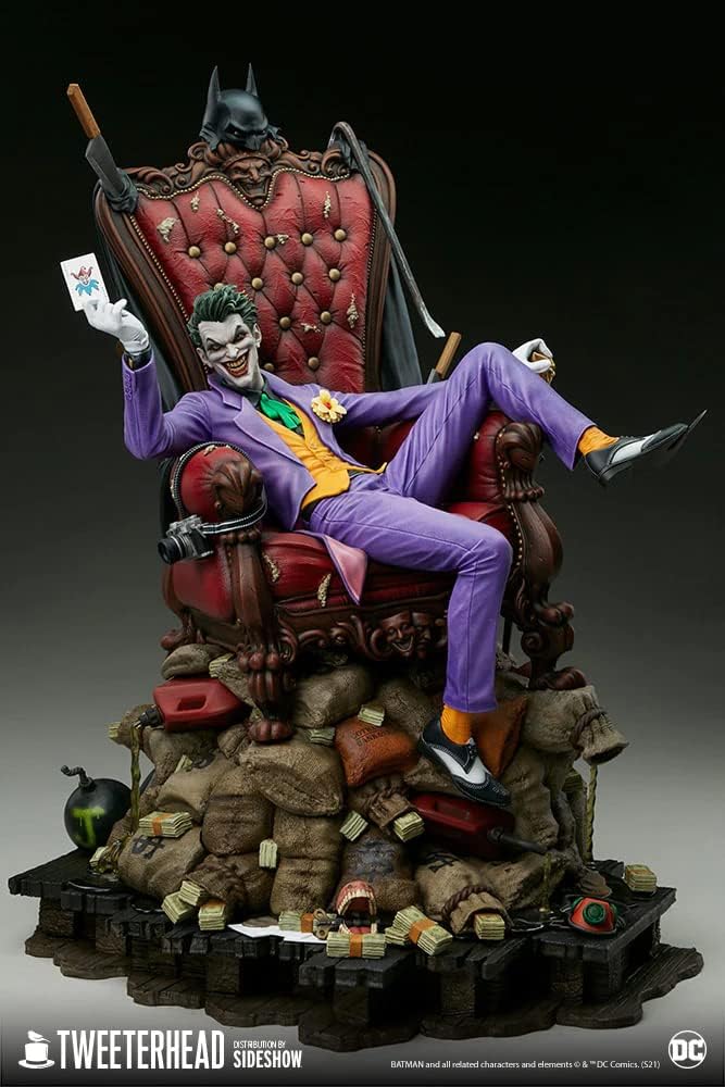 Dc Comics The Joker (Deluxe) Maquette 1/6 Scale Statue by Tweeterhead - Image 2