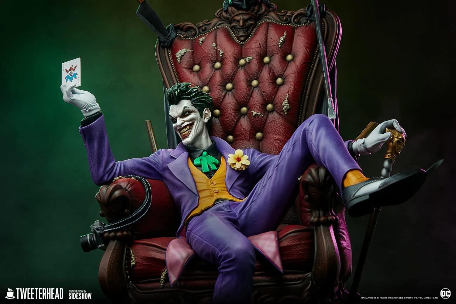 Dc Comics The Joker (Deluxe) Maquette 1/6 Scale Statue by Tweeterhead - Image 3