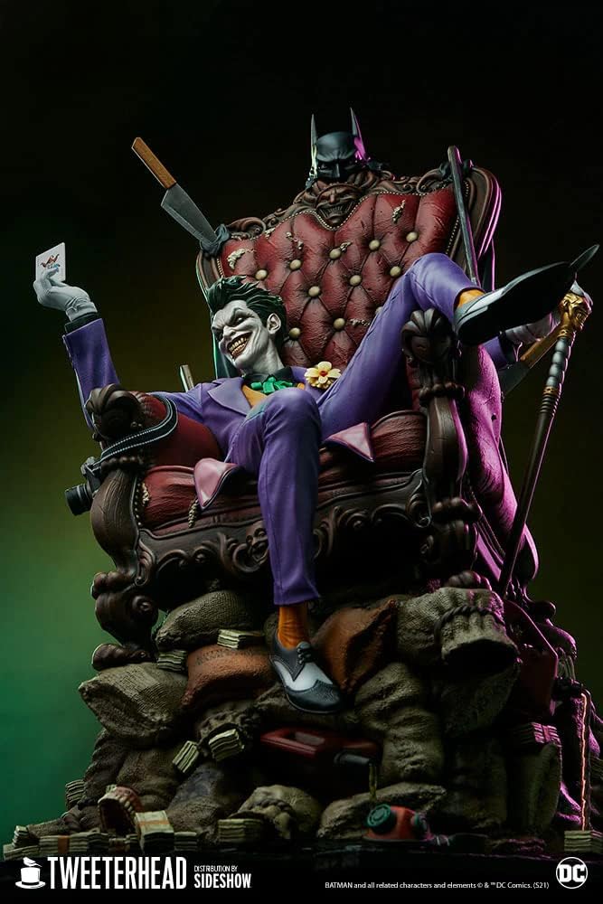 Dc Comics The Joker (Deluxe) Maquette 1/6 Scale Statue by Tweeterhead - Image 4