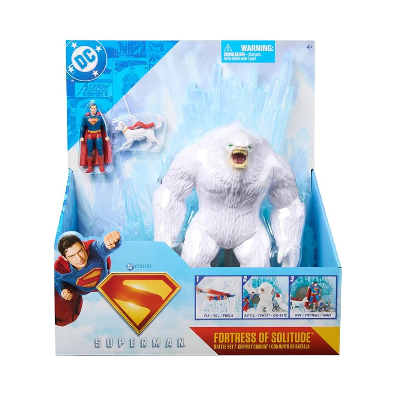 DC Superman Movie Fortress Of Solitude Playset Toys by Spin Master
