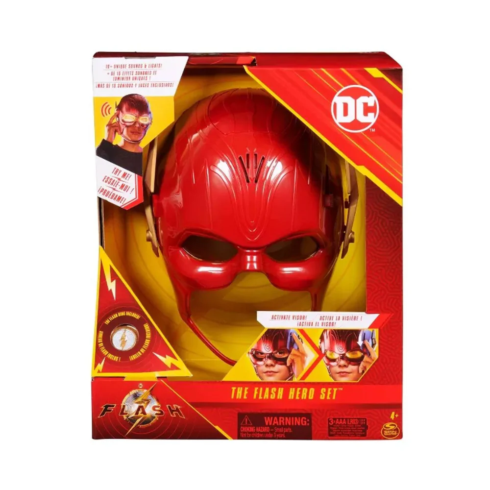 The Flash Movie Mask & Ring with Lights & Sounds by Spin Master