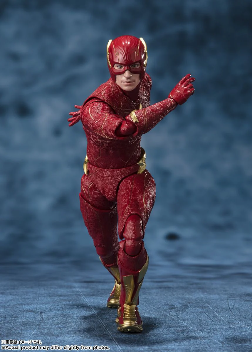 DC FLASH (THE FLASH) S.H.Figuarts Action Figure By Bandai Tamashii - Image 3