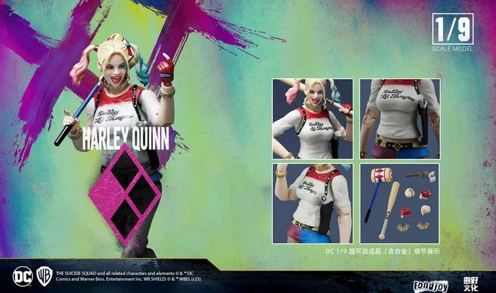 DC Series - Harley Quinn Action Figure 1/9 By Fond Joy - Image 3