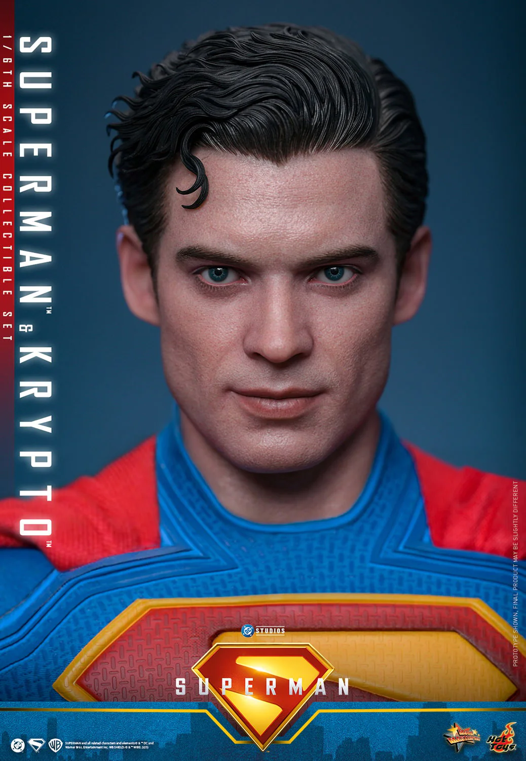 DC Superman & Krypto Sixth Scale Action Figure By Hot Toys - Image 2
