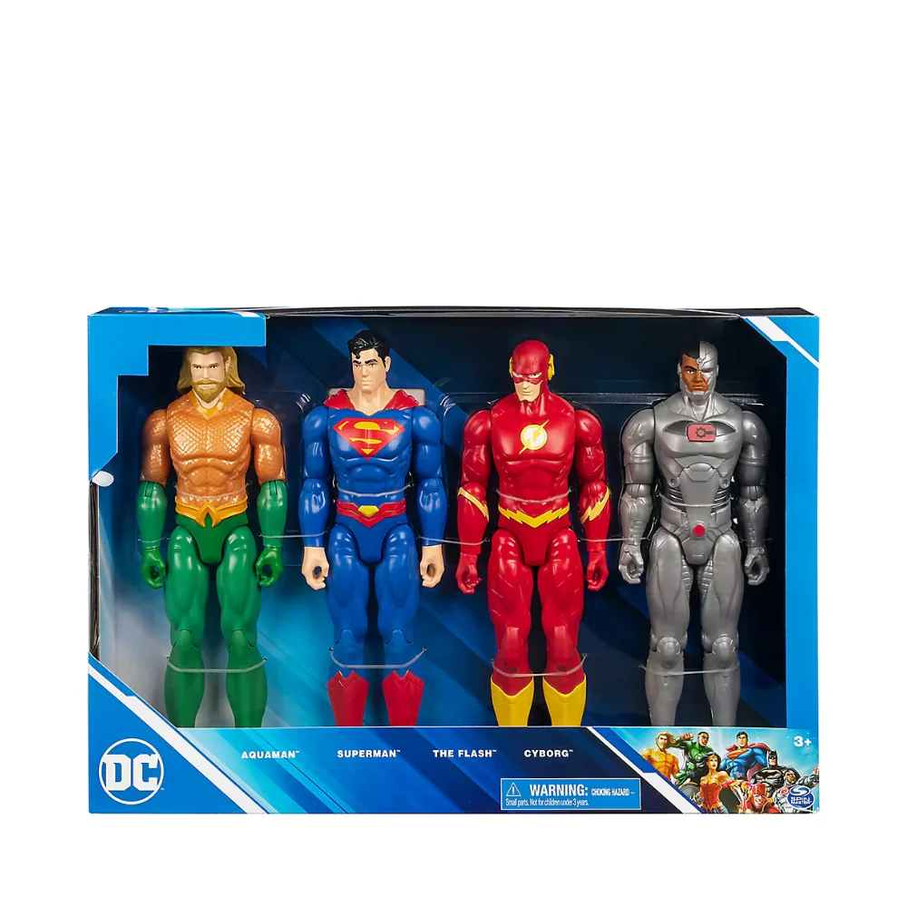 DC Universe 12" 4-Pack Action Figures by Spin Master