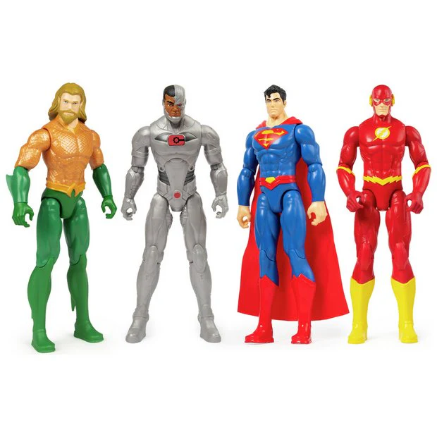 DC Universe 12" 4-Pack Action Figures by Spin Master - Image 2
