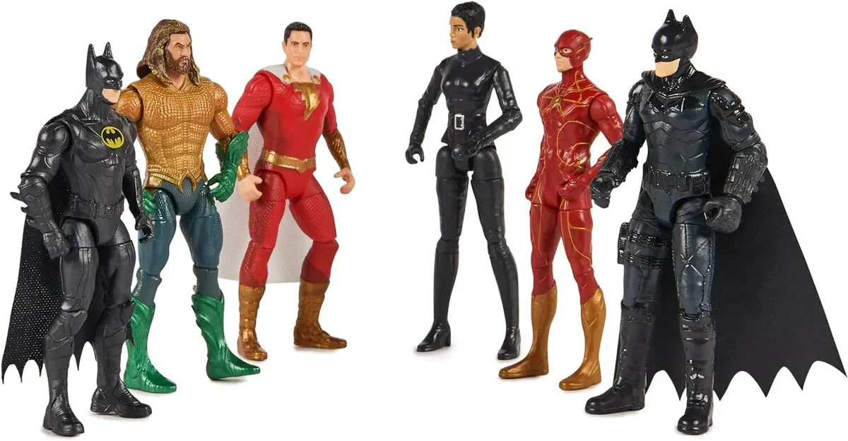 DC Universe Theatrical Multi-Pack 6 Super Heros By Spin Master - Image 2