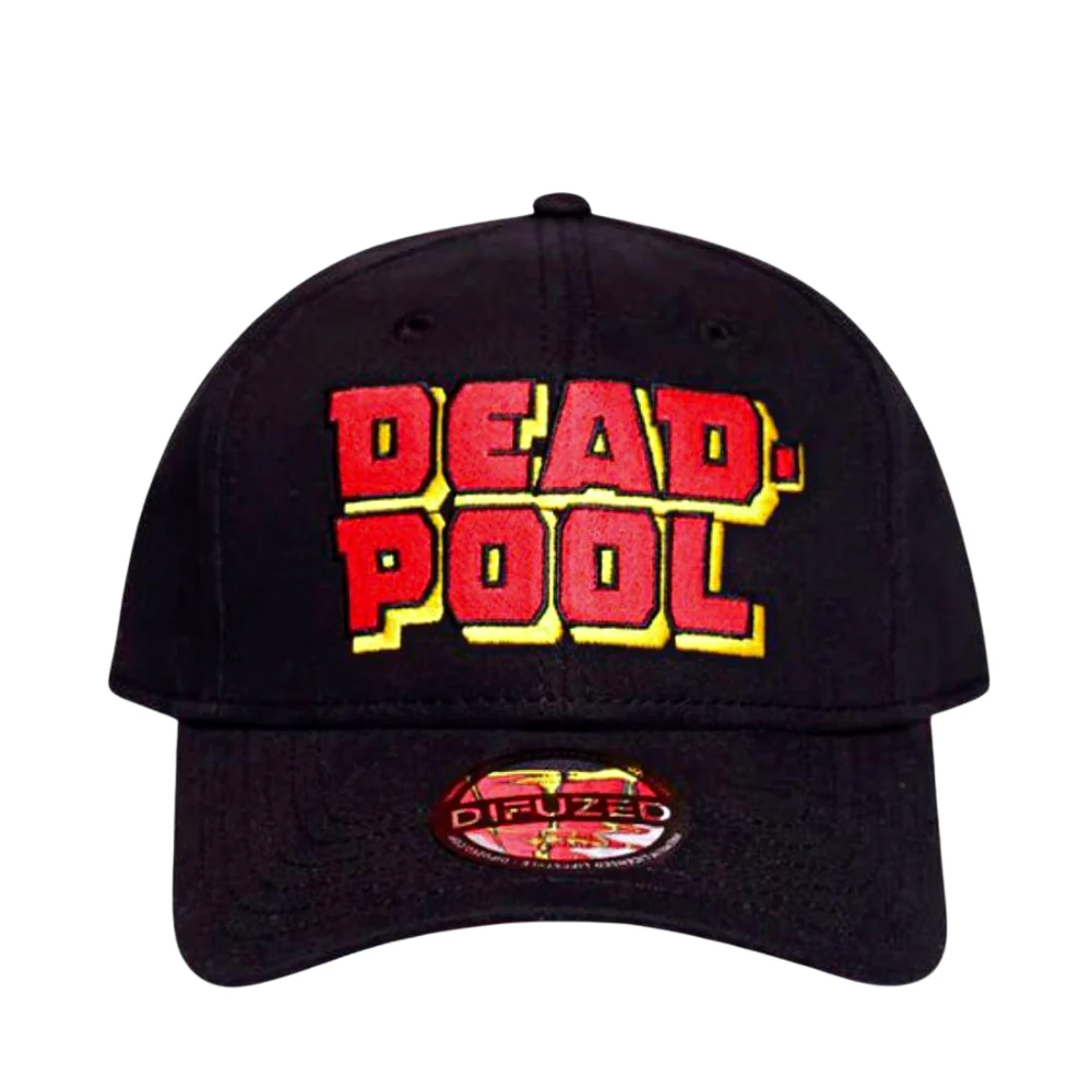 Marvel's Deadpool Big Letters Adjustable Cap by Difuzed