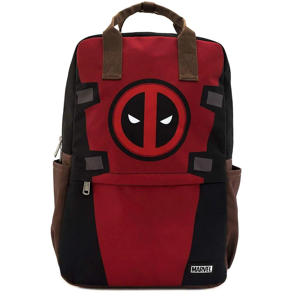 Deadpool Cosplay Square Nylon Backpack