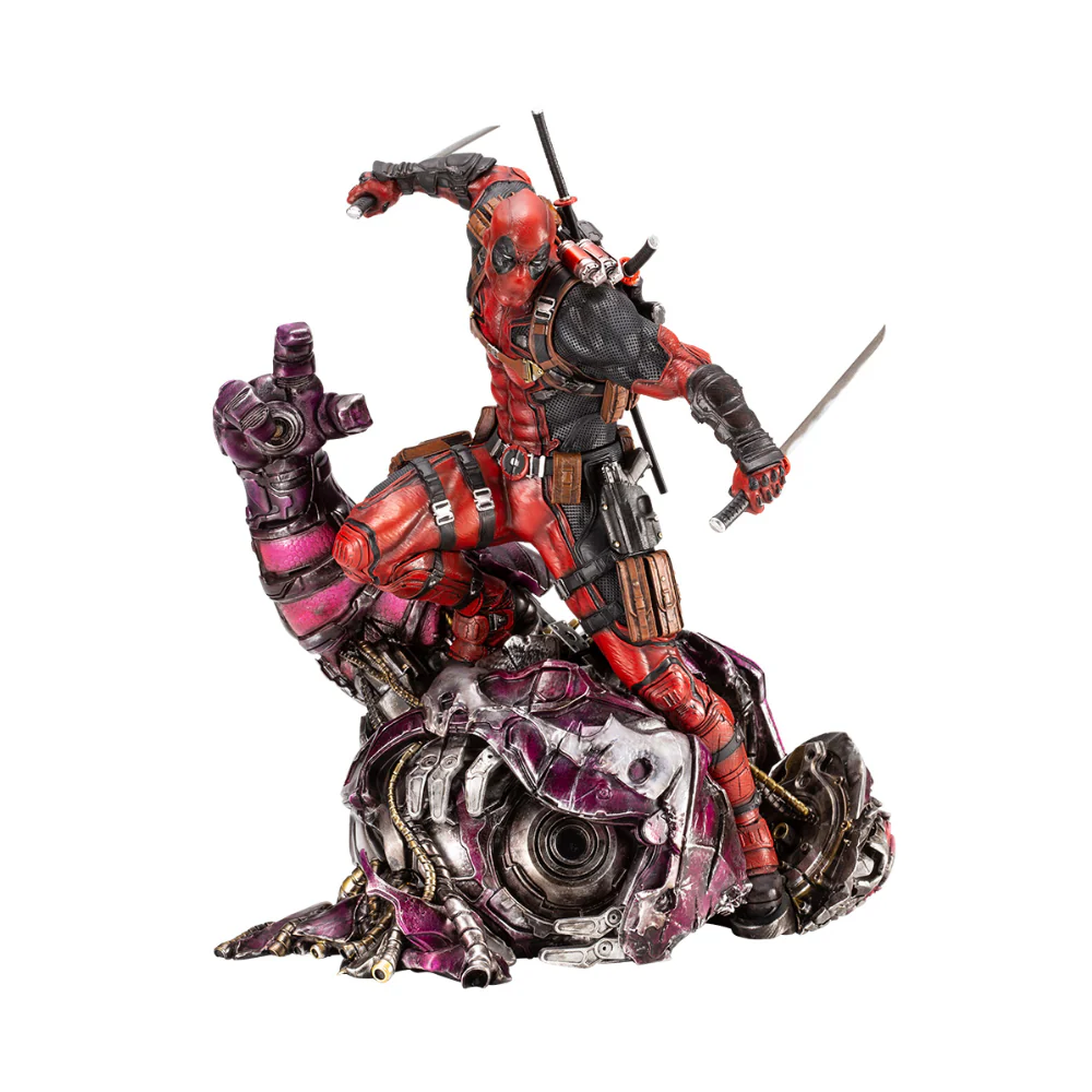 Deadpool 1/6 Scale Fine Art Signature Statue Featuring Kucharek Brothers