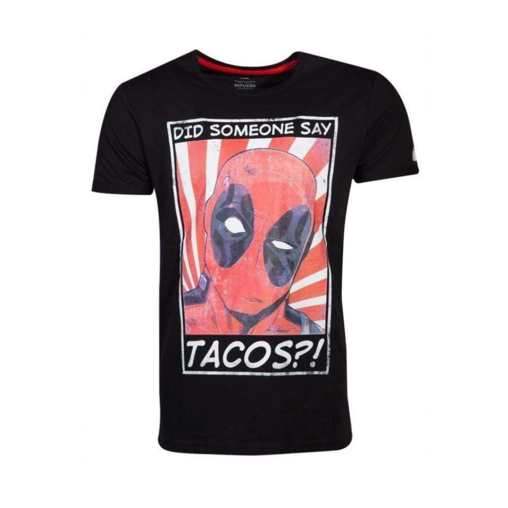 Marvel's Deadpool Tacos? Men's T-shirt by Difuzed