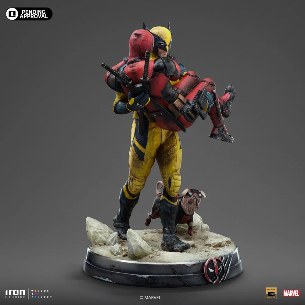 DEADPOOL & WOLVERINE - DEADPOOL & WOLVERINE ART SCALE 1/10 STATUE BY IRON STUDIOS - Image 5