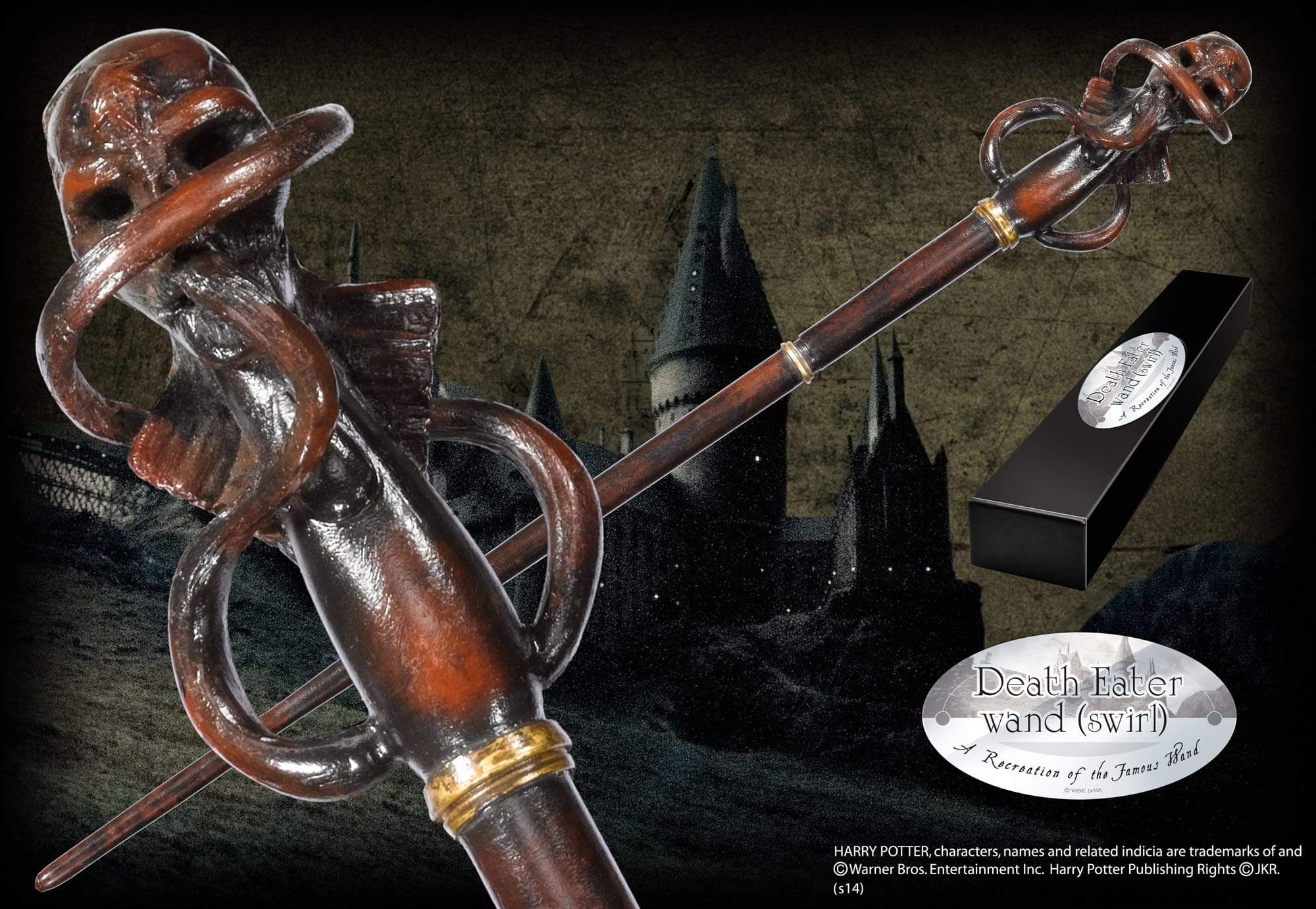 Harry Potter Death Eater Character Wand Swirl by The Noble Collection - Image 2