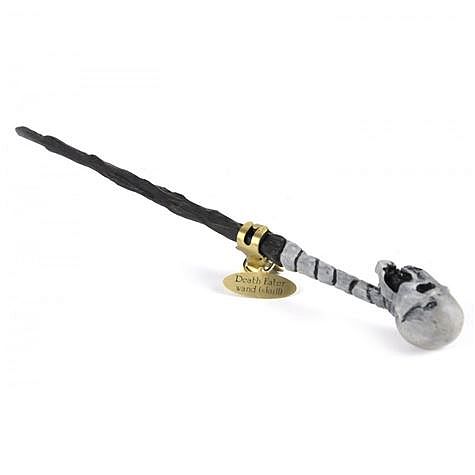 Harry Potter Death Eater Wand Skull Blister Wand By The Noble Collection - Image 2
