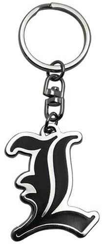 DEATH NOTE - Keychain "L - Symbol"